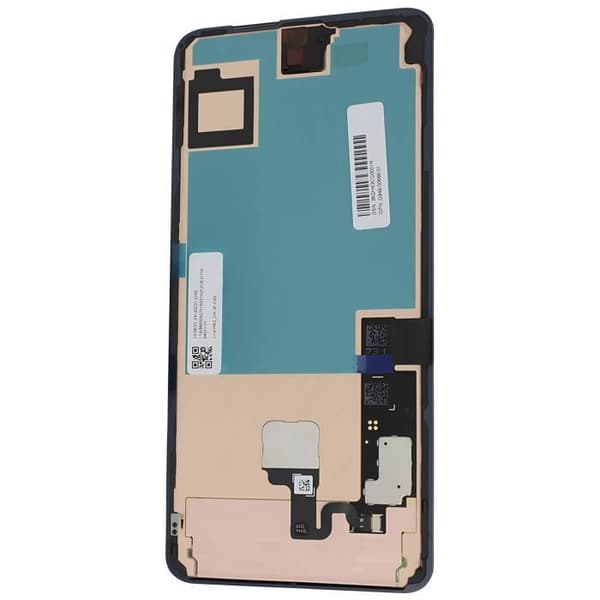 LCD-skärm och Original Beröringsglas för Google Pixel 8 Pro - Svart - Härdat glas - Skärmreparationsdelar