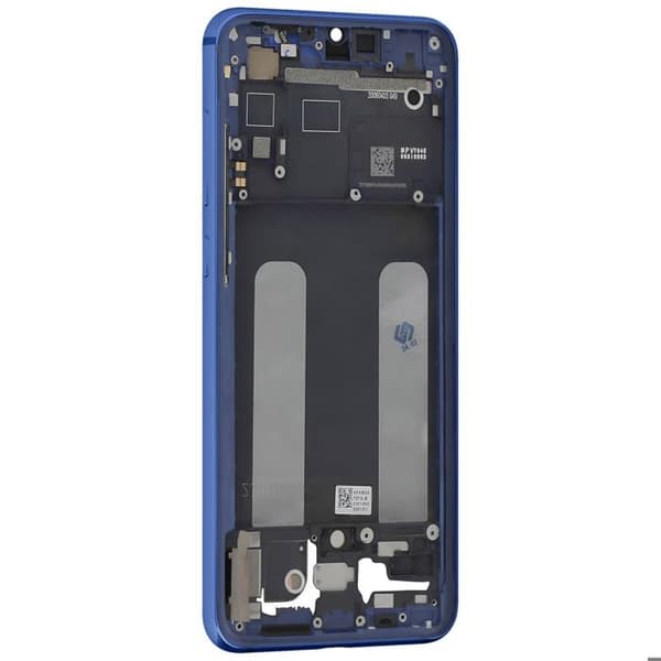 Skärm för Xiaomi Mi 9 Lite LCD + Touch Glass + Xiaomi blått chassi
