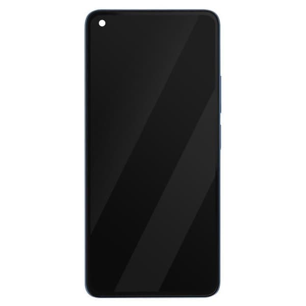 Skärm för Xiaomi 11 Lite 5G NE LCD + Touch Glass + Xiaomi blått chassi