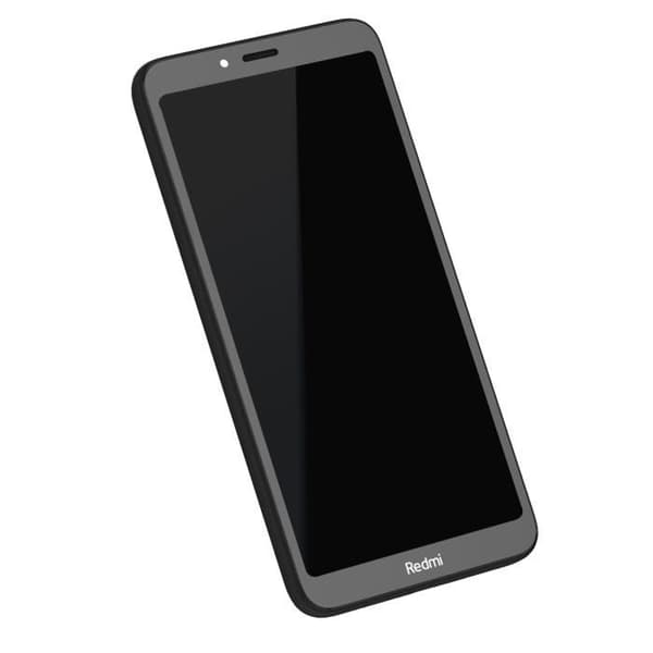 Skärm för Xiaomi Redmi 7A - XIAOMI - LCD + Touchglas + Chassi - Svart