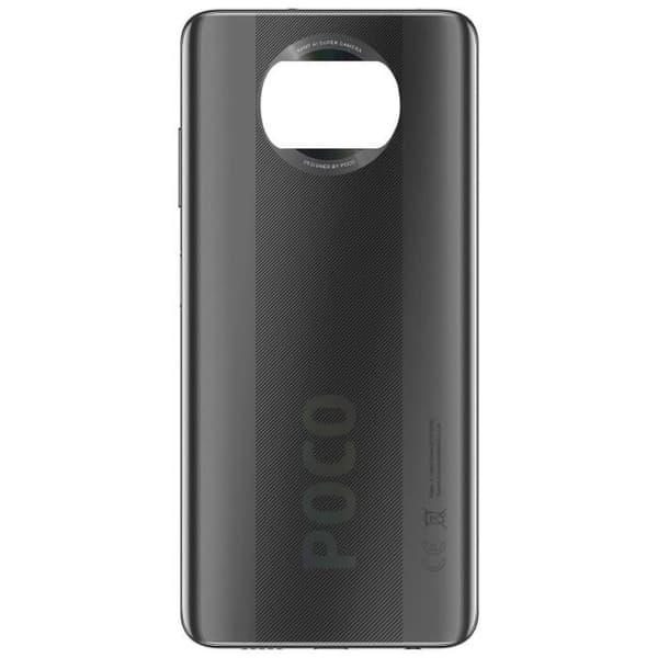Bakruta för Xiaomi Poco X3 Original Service Pack Xiaomi mörkgrå
