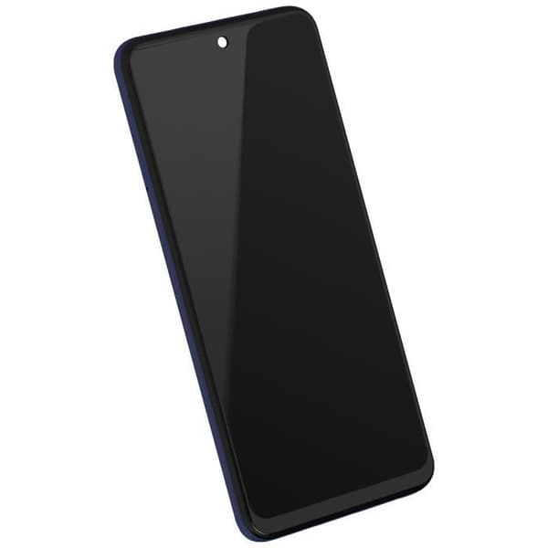 LCD-skärm + pekglas + Xiaomi Blue chassi för Xiaomi Mi 10T Lite 5G
