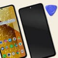 Miniatyrbild 4 av 4: LCD-skärm för Xiaomi Redmi Note 13 5G Beröringsskärmsglas och Relife Chassi Svart