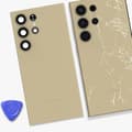Miniatyrbild 4 av 4: Original bakruta till Samsung Galaxy S24 Ultra Samsung Beige