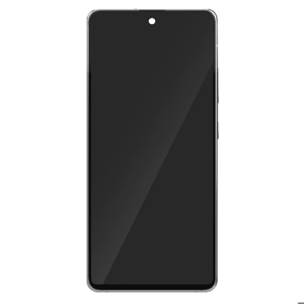 Komplett enhet för Samsung A51 5G LCD + pekskärm + Samsung vitt chassi