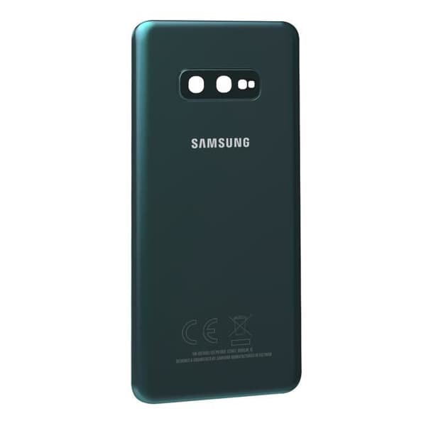 Bakre glas för Samsung Galaxy S10e Original Service Pack Samsung Dark Green