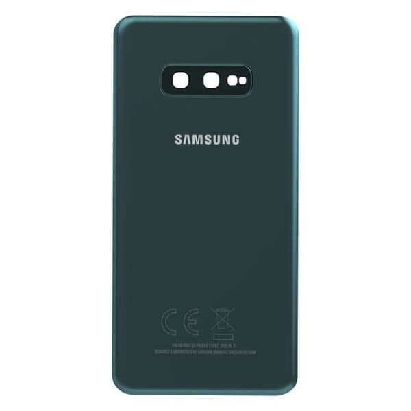 Bakre glas för Samsung Galaxy S10e Original Service Pack Samsung Dark Green