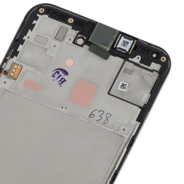 Original LCD-skärm och pekglas för Samsung Galaxy A15 Samsung Svart