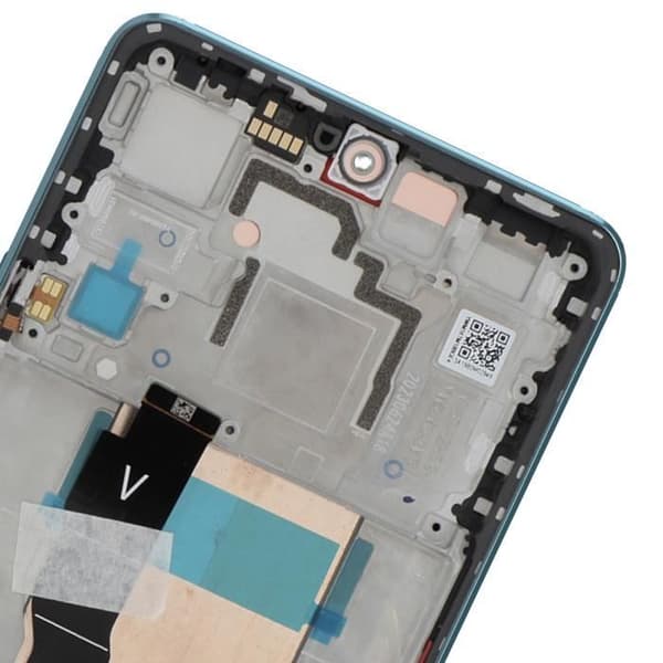 LCD-skärm + Pekskärm + Turkos chassi för Xiaomi Poco F5 5G - XIAOMI