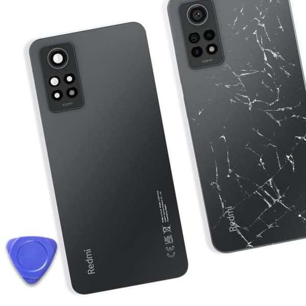 Batterilock - XIAOMI - Redmi Note 12 Pro 4G - Grå - Service Pack