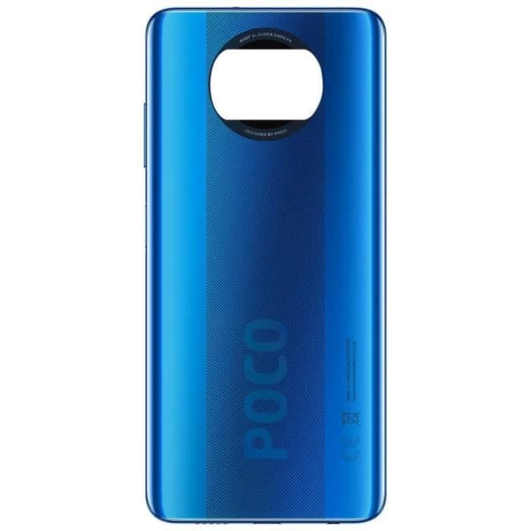 Bakruta - XIAOMI - Poco X3 - Blå - Identisk originaldel