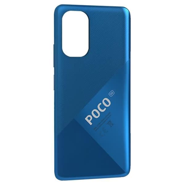 Bakruta till Xiaomi Poco F3 - XIAOMI - Blå - Original officiell del - Service Pack