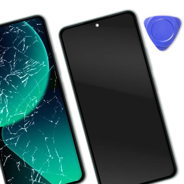 Skärm för Xiaomi 13T och 13T Pro LCD + Touch Glass + Xiaomi blekgrönt chassi