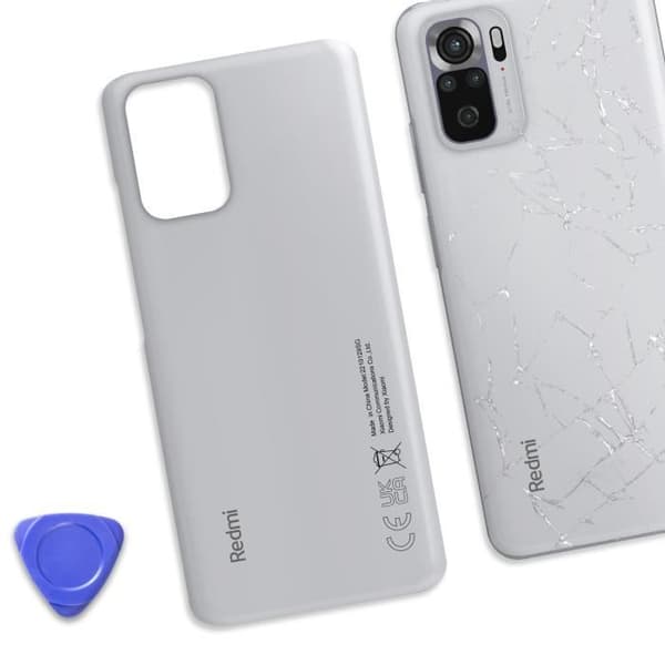 Batterilock för Xiaomi Redmi Note 10S Original Service Pack Xiaomi ljusgrå