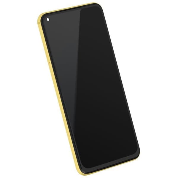 Skärm för Xiaomi Mi 11 Lite 5G LCD + Touch Glass + Xiaomi Gult chassi
