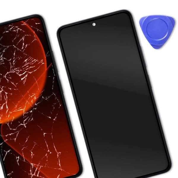 Skärm för Xiaomi 13T och 13T Pro LCD + Touch Glass + Svart chassi - Xiaomi