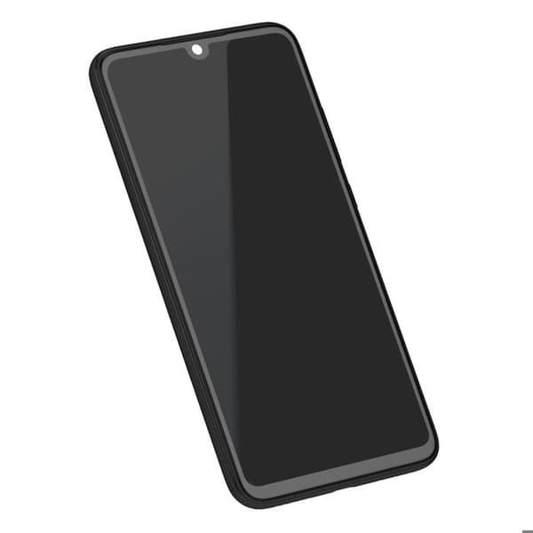 Skärm för Xiaomi Redmi Note 7 LCD + Touch Glass + Original Xiaomi Black Chassi