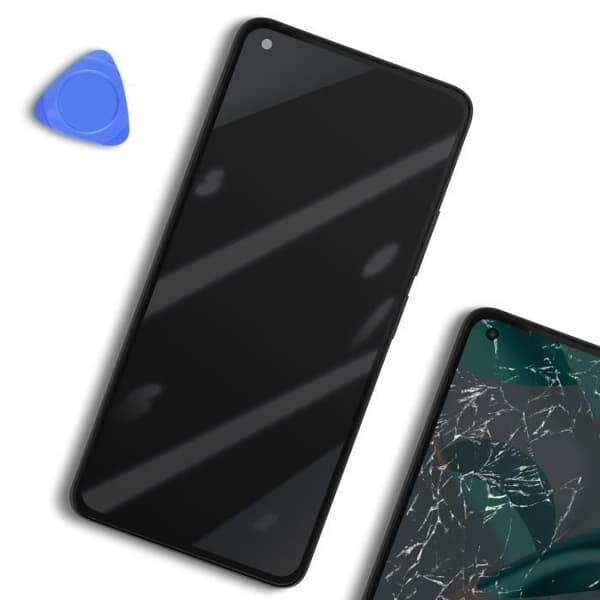 LCD-skärm + pekskärm + chassi för Xiaomi 11 Lite 5G NE - Märke Xiaomi - Svart