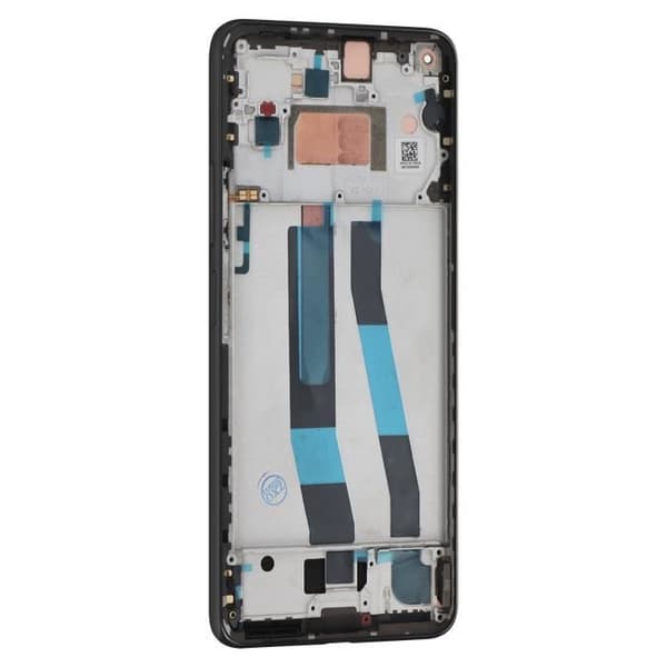 LCD-skärm + pekskärm + chassi för Xiaomi 11 Lite 5G NE - Märke Xiaomi - Svart