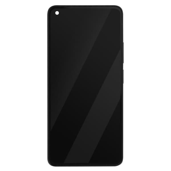 LCD-skärm + pekskärm + chassi för Xiaomi 11 Lite 5G NE - Märke Xiaomi - Svart