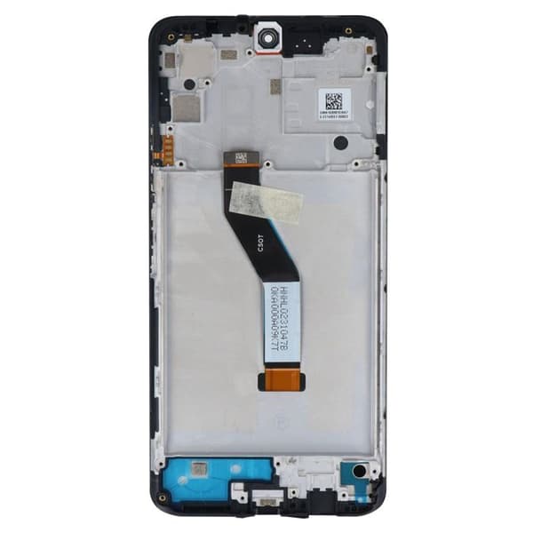 Skärm för Xiaomi Redmi Note 11S 5G LCD + Touch Glass + Xiaomi svart chassi
