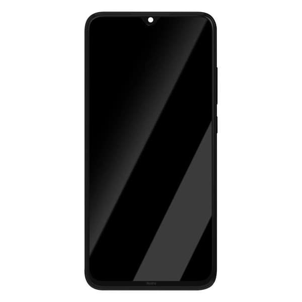 LCD-skärm + Touchskydd + Svart chassi för Xiaomi Redmi Note 8 - Officiell och lätt att installera
