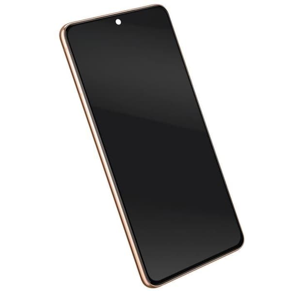 Full LCD Screen for Samsung Galaxy S21 - RELIFE - Lavender - Touch Glass and Frame