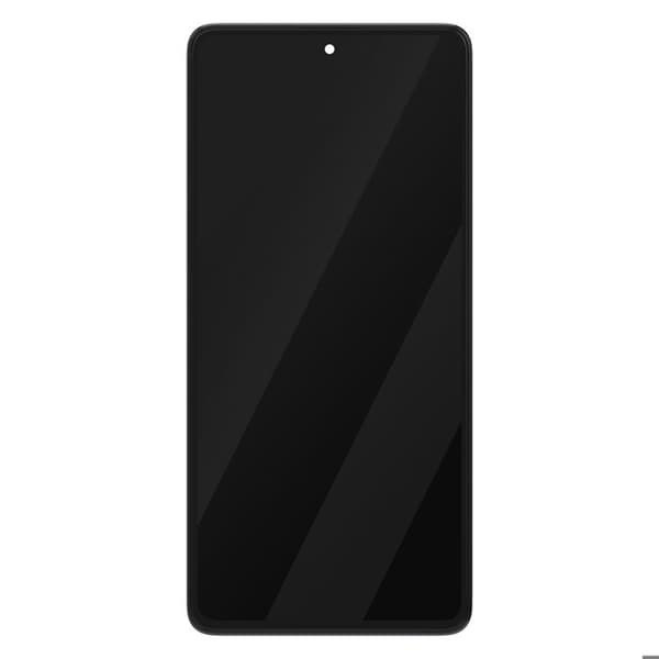 LCD-skärm för Xiaomi Redmi Note 12 Pro Plus 5G med svart Xiaomi-chassi