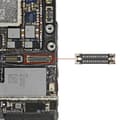 Miniatyrbild 3 av 4: FPC Skärmkontakt för iPhone XR - AVIZAR - Svart - Ny kvalitetsdel