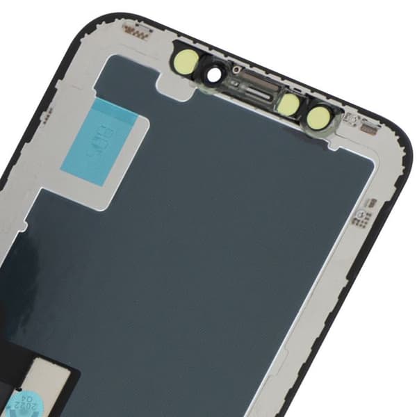 Hel LCD-skärm för iPhone X LTPS Technology Svart