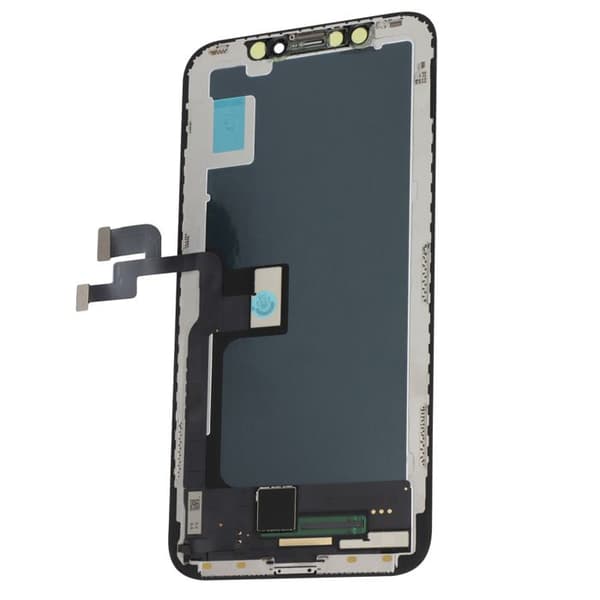 Hel LCD-skärm för iPhone X LTPS Technology Svart
