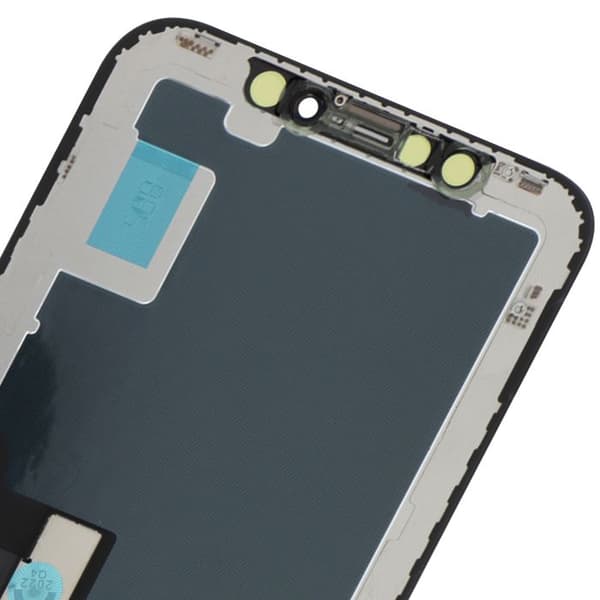 Hel LCD-skärm för iPhone X LTPS Technology Svart