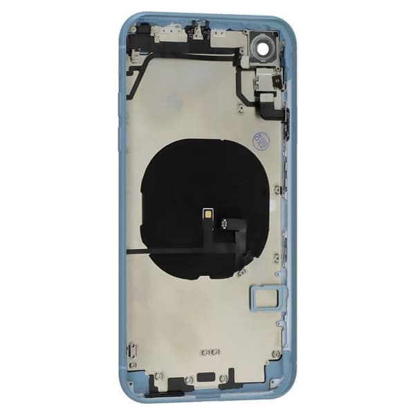 Komplett chassi för iPhone XR - AVIZAR - Blå - Centralram och bakruta