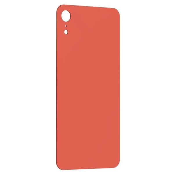 Ersättningsglas bak till iPhone XR - AVIZAR - Korall - Orange - Vikt: 19 g