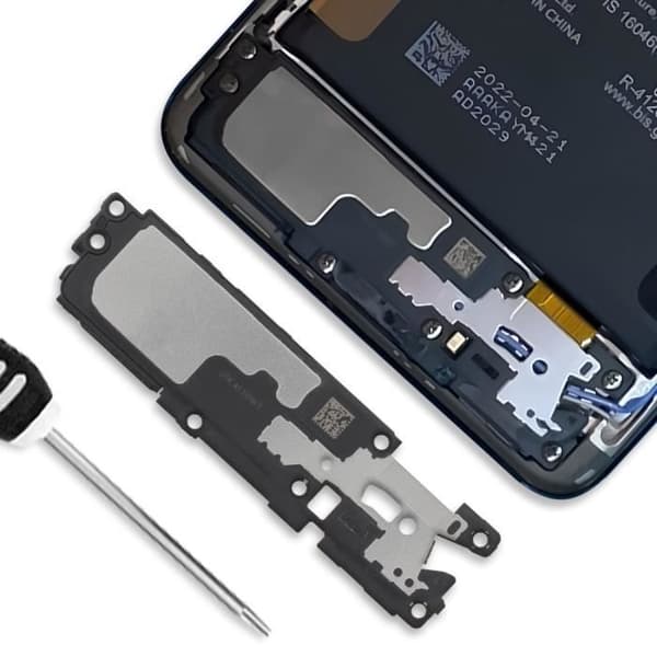 AVIZAR Ersättningsextern högtalare för Honor Magic 4 Lite 4G Svart - Klart och exakt ljud - 16g