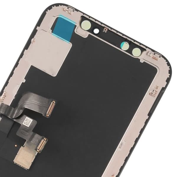 Ersättning Soft OLED-skärm för iPhone X - AVIZAR - Svart - Flexibelt glas - Optimal multimediaupplevelse