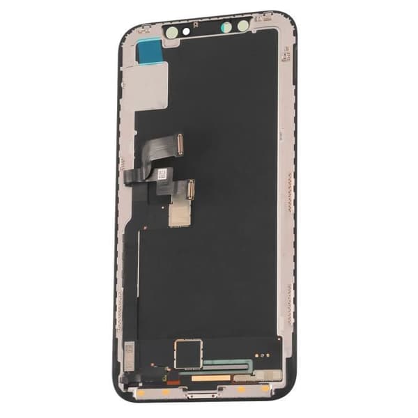Ersättning Soft OLED-skärm för iPhone X - AVIZAR - Svart - Flexibelt glas - Optimal multimediaupplevelse