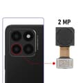 Miniatyrbild 3 av 4: 2MP Macro Lens för Honor 70 Lite och X6 Black - AVIZAR - Defekt makrosensorbyte