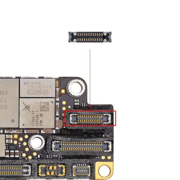 Home Button FPC Connector för iPhone SE 2020, 8 Plus och 8 Black - AVIZAR - Kvalitetsersättningsdel