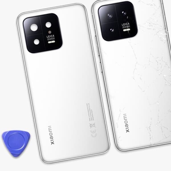 Bakruta - XIAOMI - Xiaomi 13 - Vit - Service Pack - Officiell del