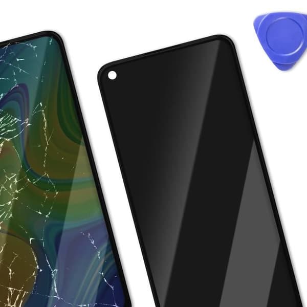 Skärm för Xiaomi Redmi Note 9 LCD + Touch Glass + Xiaomi grått chassi
