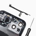 Miniatyrbild 4 av 4: Ersättningsduk för Bluetooth för iPhone 13 Relife Svart