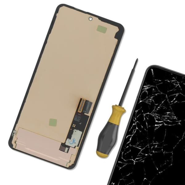 LCD-skärm och pekglas för Google Pixel 8 Pro Relife Black