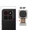Miniatyrbild 3 av 4: Vidvinkel bakre kamera - RELIFE - Honor 70 Lite och X6 - 50MP - Svart