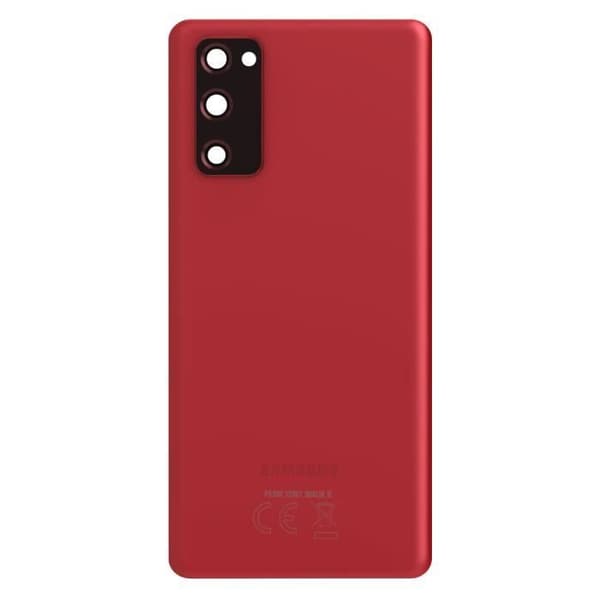 Bakruta till Samsung Galaxy S20 FE Original Service Pack Samsung Red