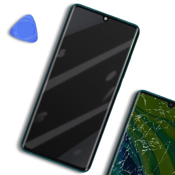 Skärm för Xiaomi Mi Note 10/10 Pro LCD + Touch Glass + Xiaomi Grönt chassi