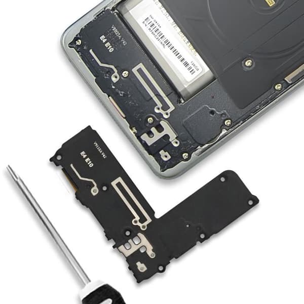 AVIZAR Ersättningsextern högtalare för Samsung Galaxy S10 Svart - Klart och exakt ljud