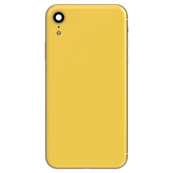 Komplett chassi för iPhone XR - AVIZAR - Gul - Centralram och bakruta