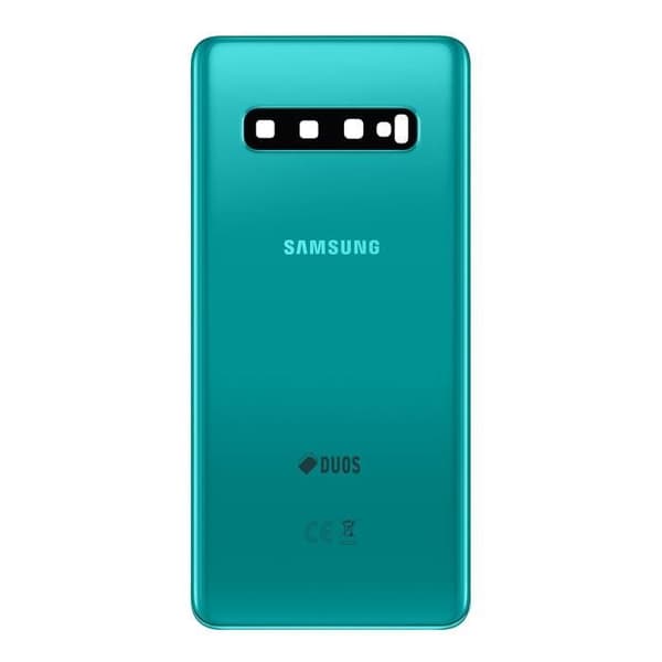 Ersättningsglas bak till Samsung Galaxy S10 Green
