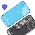 Miniatyrbild 4 av 4: Självhäftande ersättningsskärm för iPhone 15 Pro Max Stark Fixering Transparent